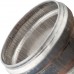 Stout Элемент дымохода для соединеия труб DN60/100, м/м соед. муфта с уплотнен,хомут с муфтой EPDM в