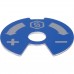 Stout Синий-красный диск для распределительных коллекторов